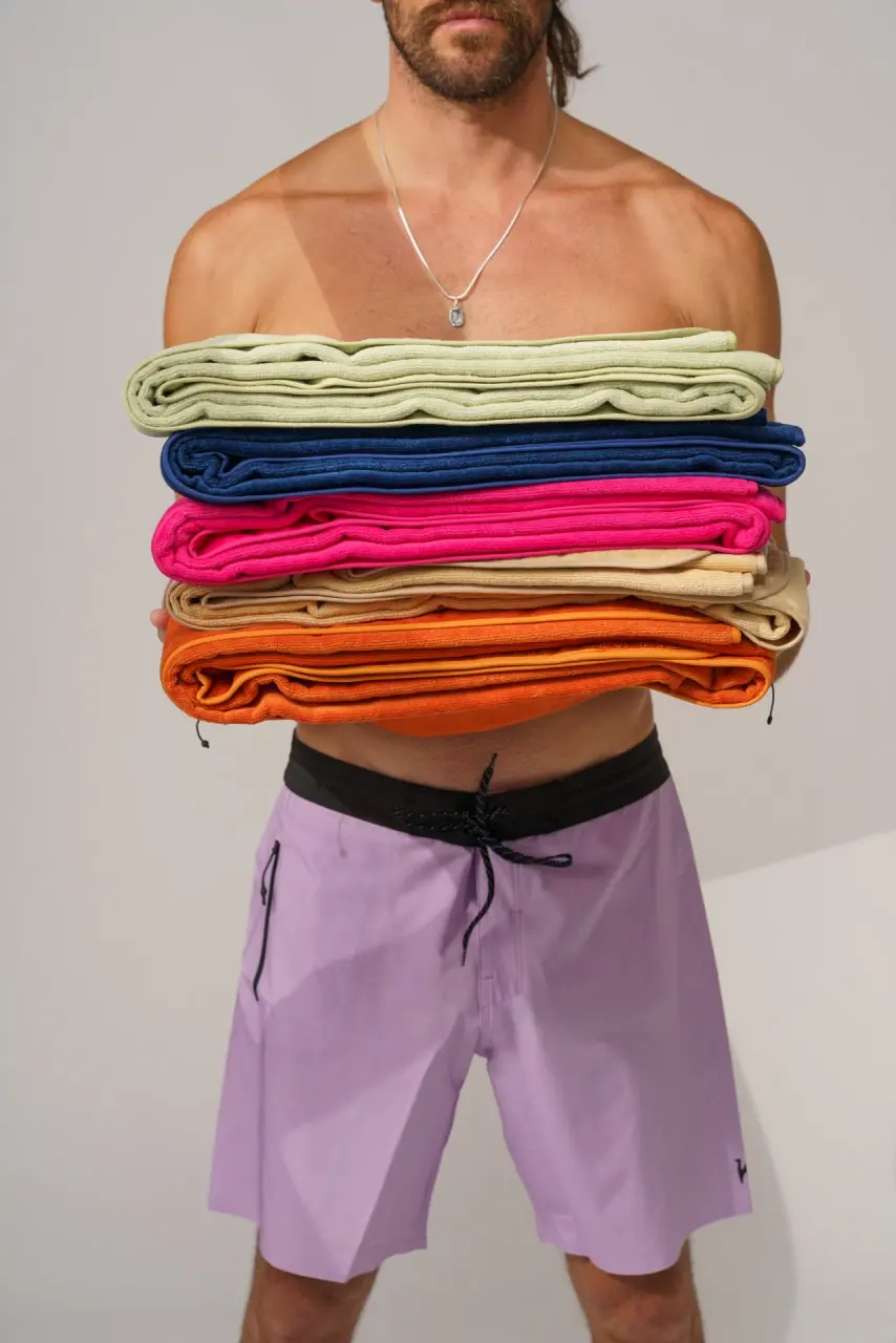 Futah - Ericeira Cor de Rosa Néon Toalha em Turco (11)