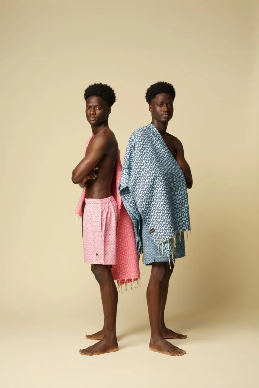 Futah - Calções de Banho Clássicos Pulse Salmão (9)