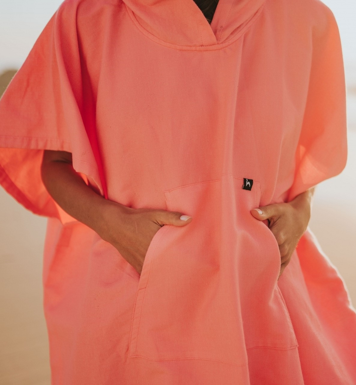 Futah - Poncho Ericeira Coral (5)