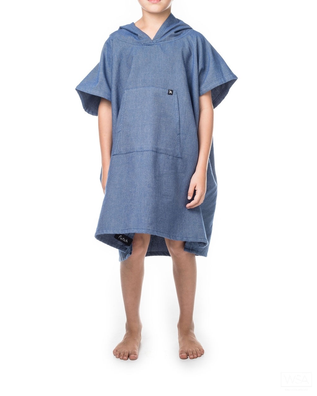 Futah - Ericeira Azul Poncho Criança (2)