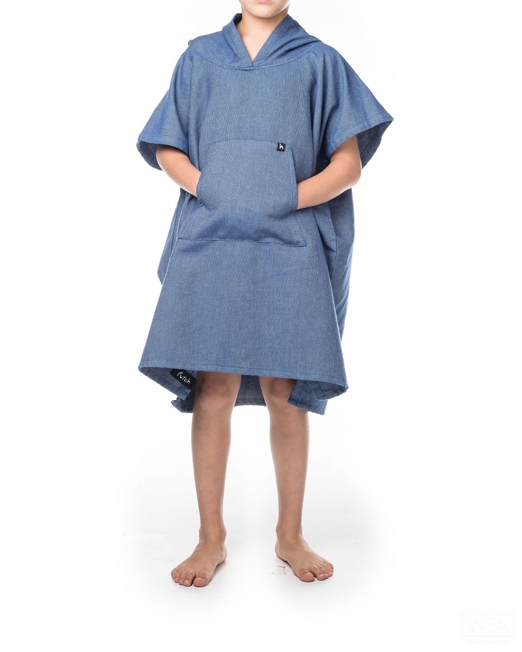Futah - Ericeira Azul Poncho Criança (3)