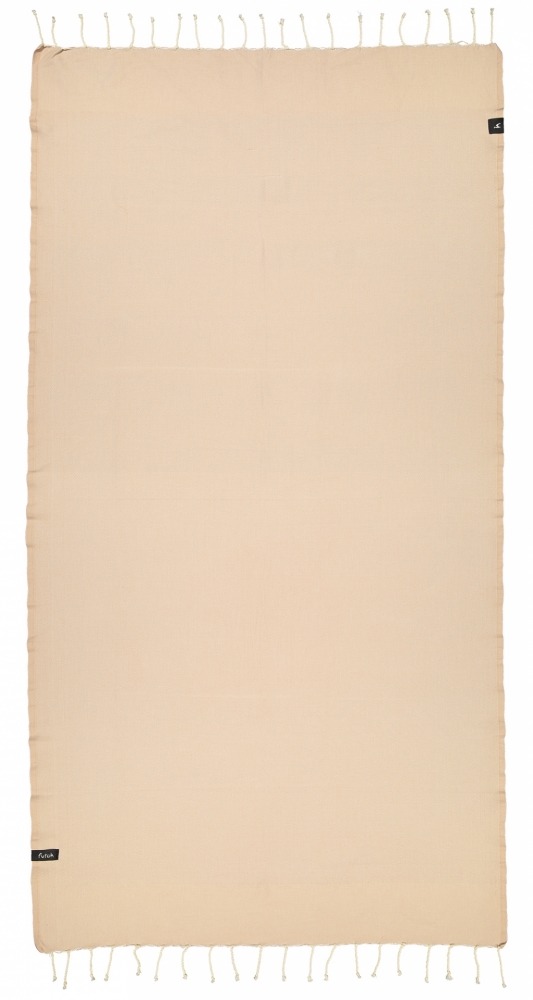 futah beach towels single Ericeira Single Towel Mocha Front