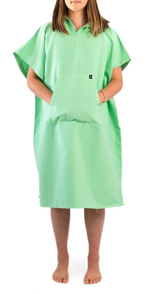 Futah - Ericeira Light Green Kids Poncho  (6)