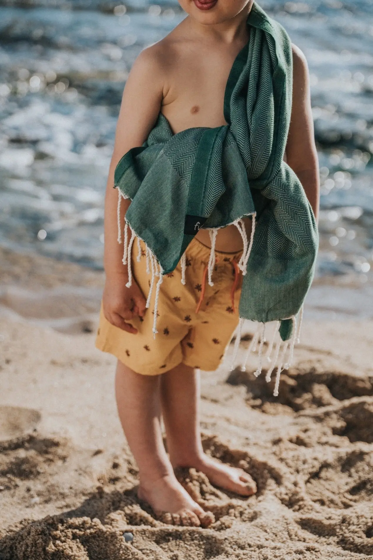 Futah - Ericeira Verde Toalha Criança (3)