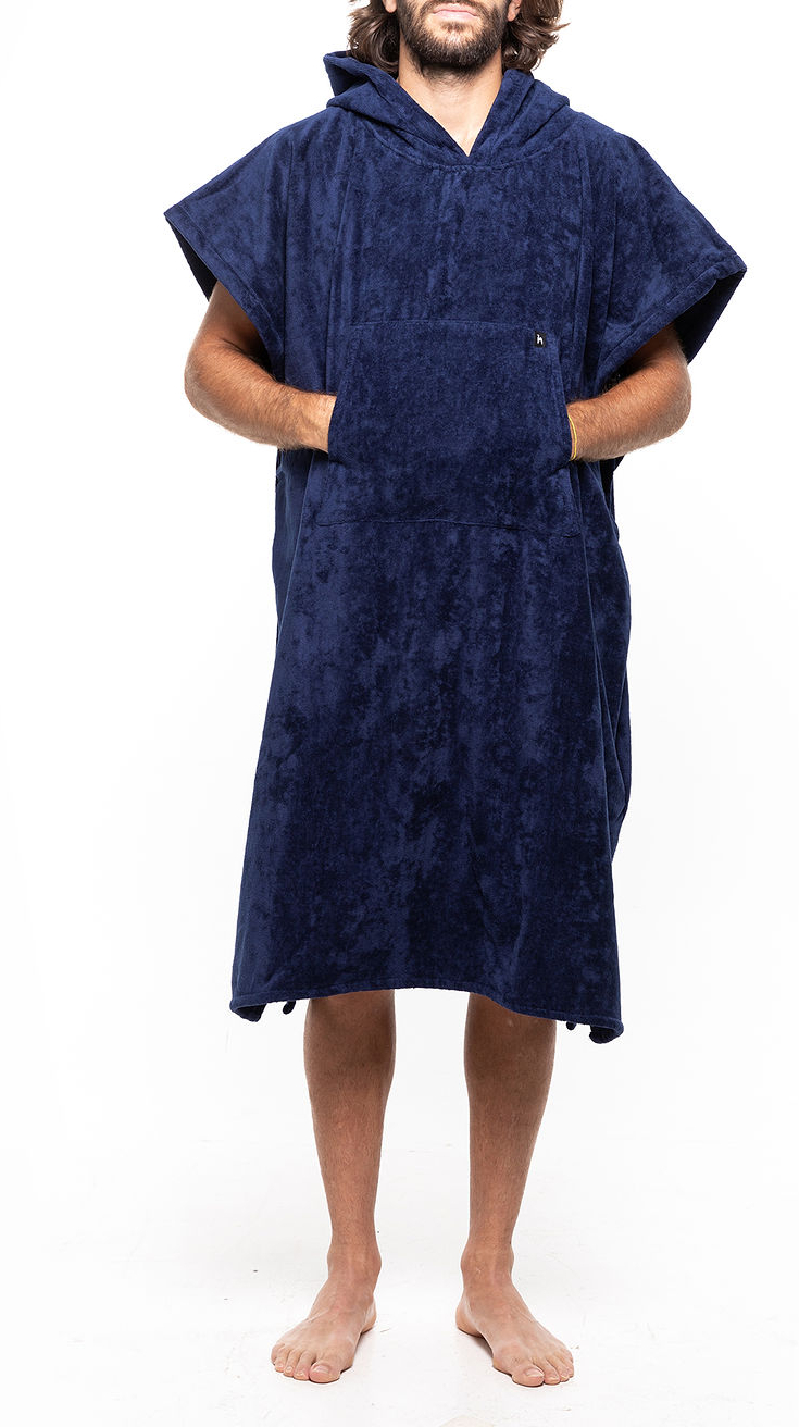 Futah - Ericeira Azul Poncho de Turco - Algodão Orgânico (1)