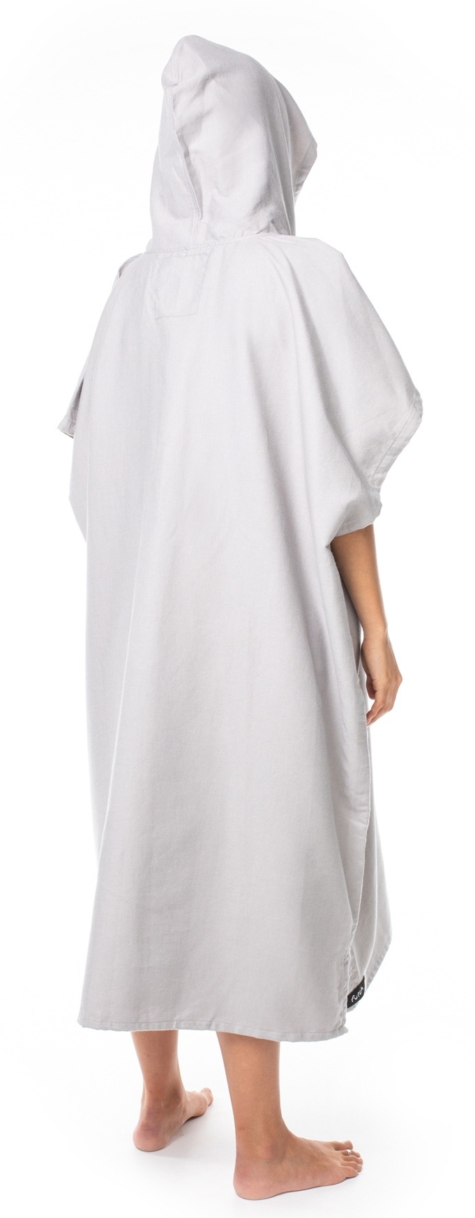 Futah - Ericeira Grey Poncho  (3)