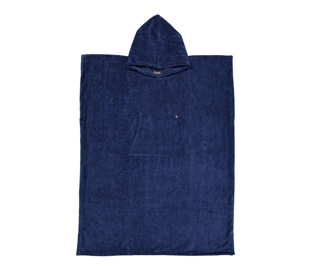 Ericeira Terry Poncho Blue