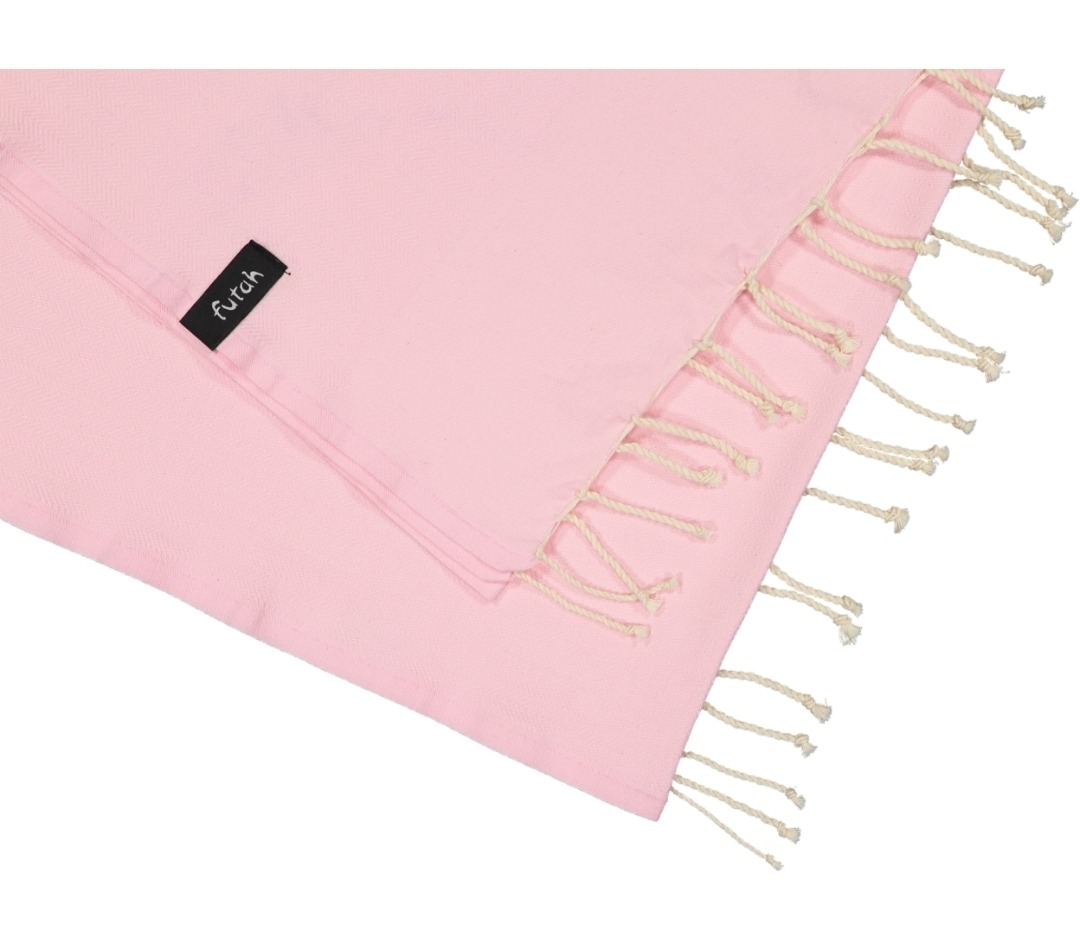 Futah - Ericeira Cor de Rosa Toalha Individual  (3)