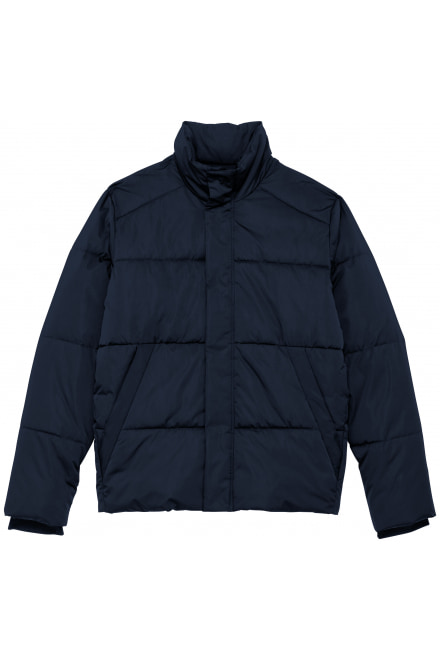 Futah - Casaco de Penas Puffer Azul (1)