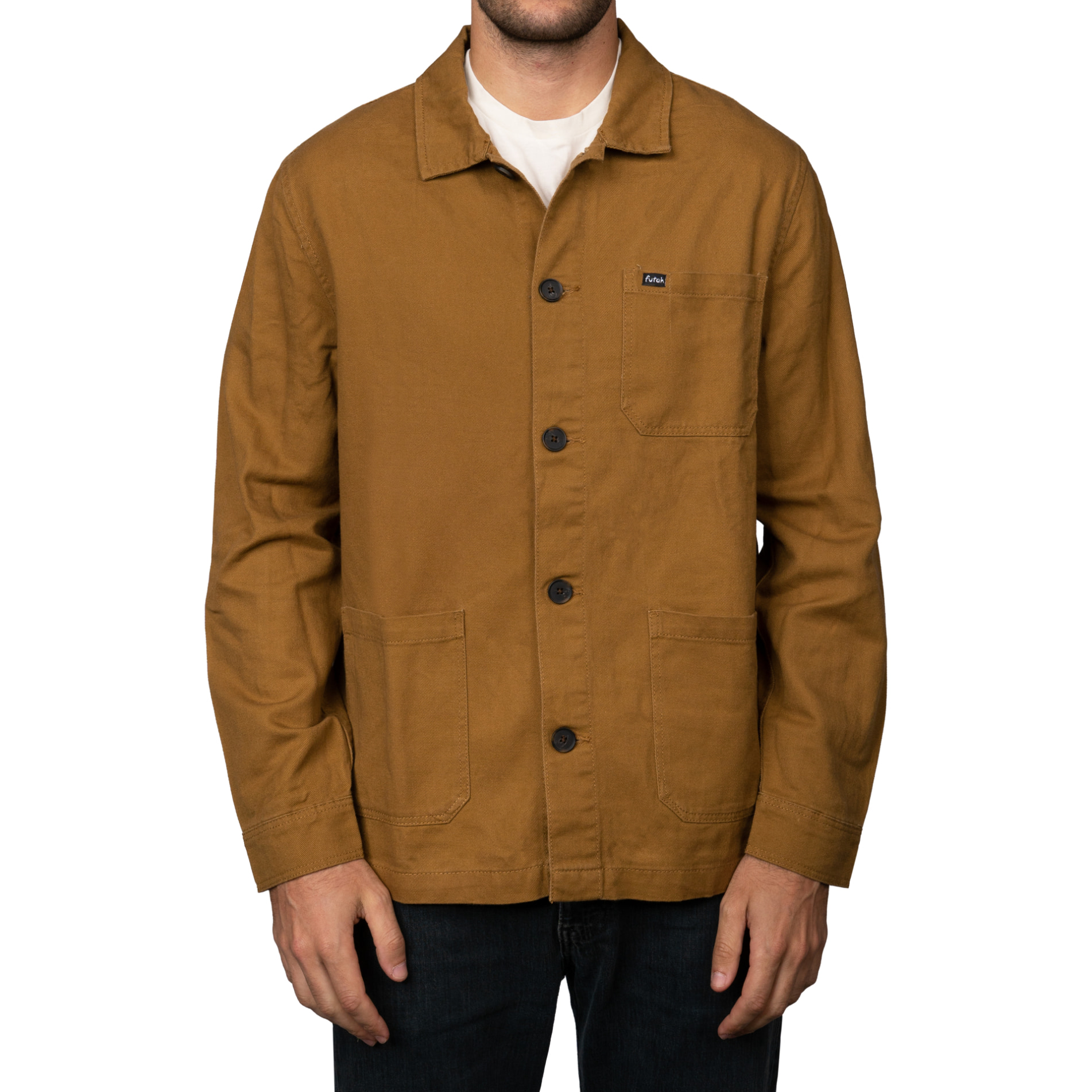 Futah - Work Jacket Brown  (1)
