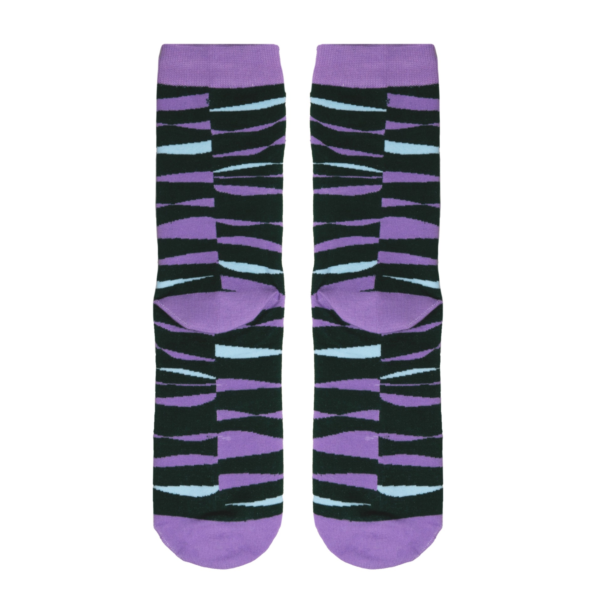 Futah - Meias Sea Storm Violeta Verde (1)