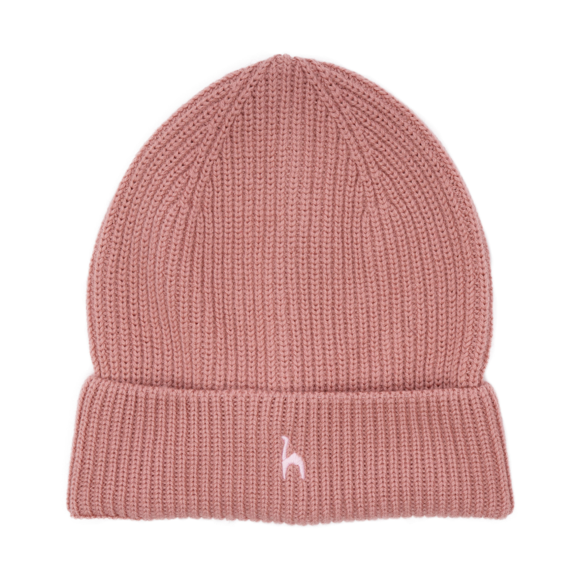 Futah - Merino Wool Beanie Petal Rose (1)