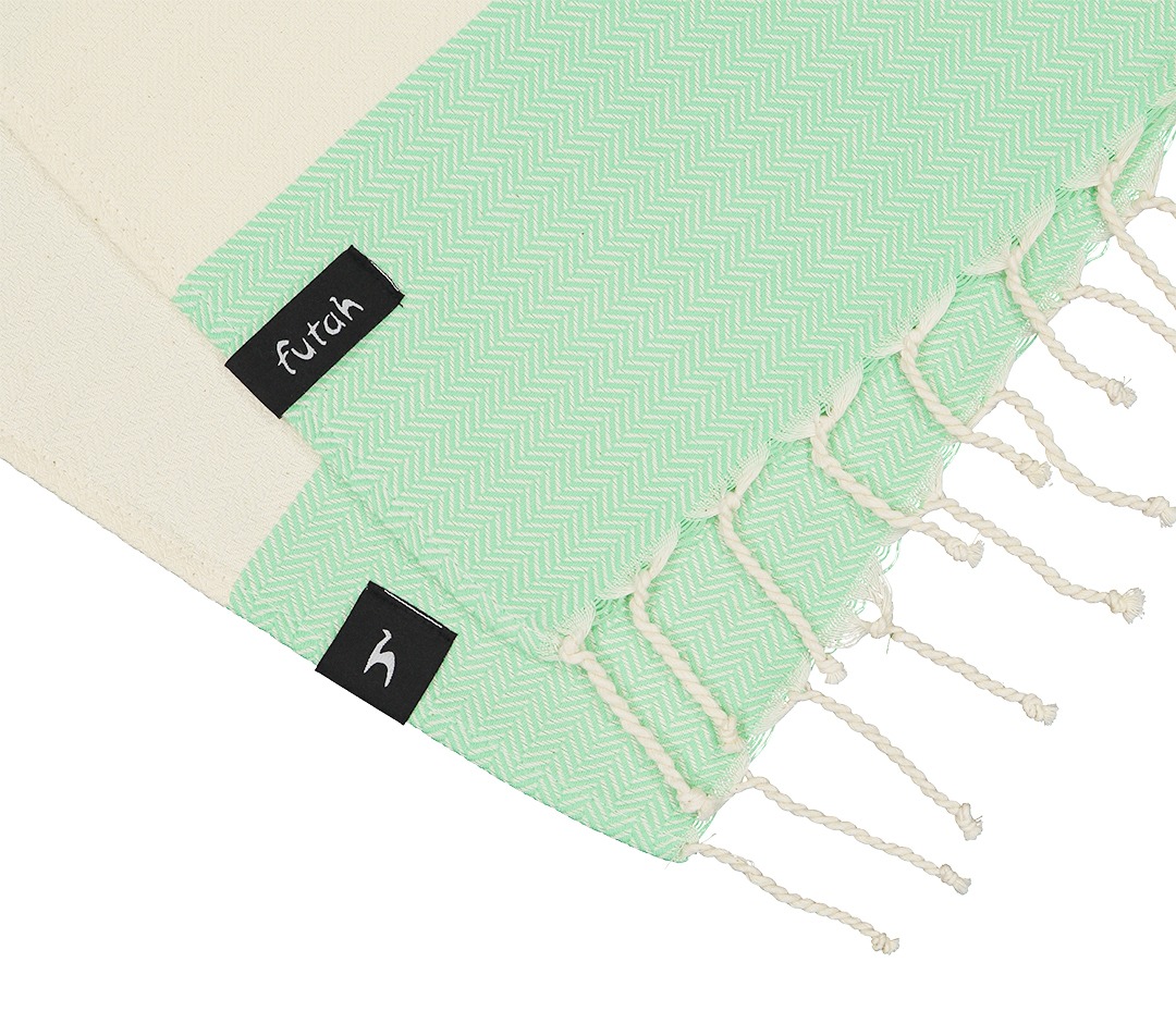 Futah - Set Verde Água Toalha Criança (3)