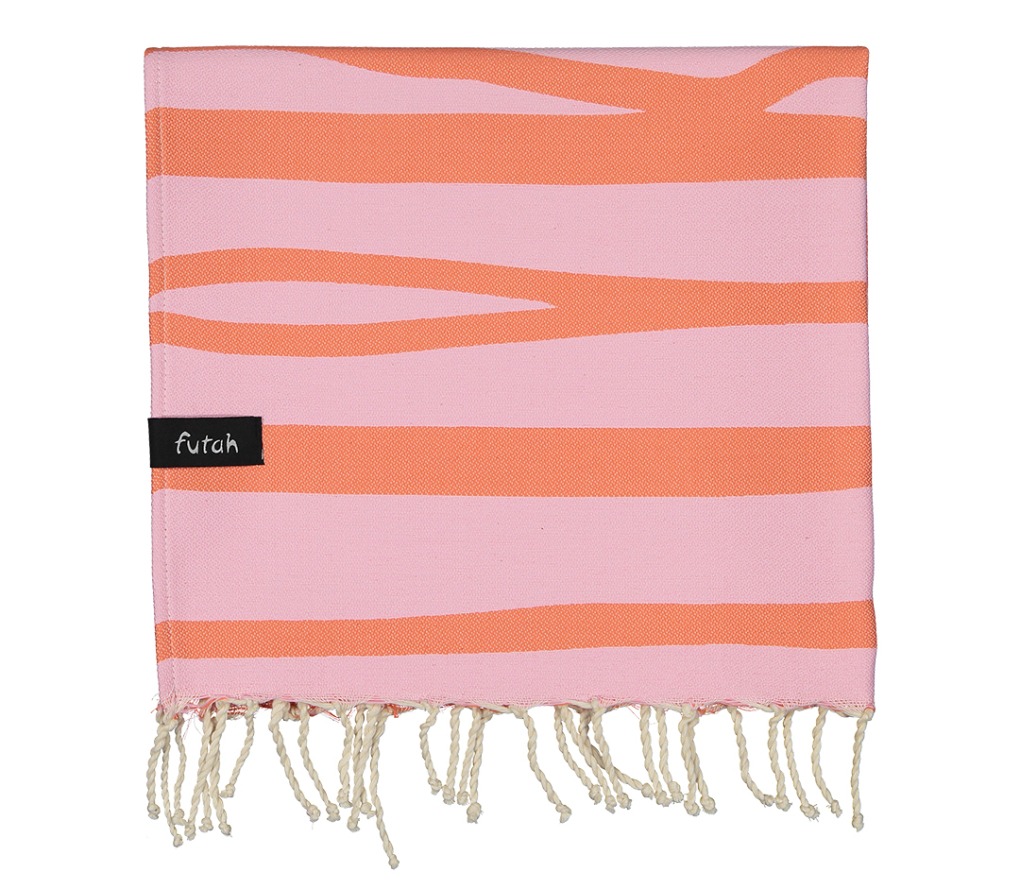 TIDE KIDS_PINK _ CORAL_BEACH TOWEL_5600373067553_3