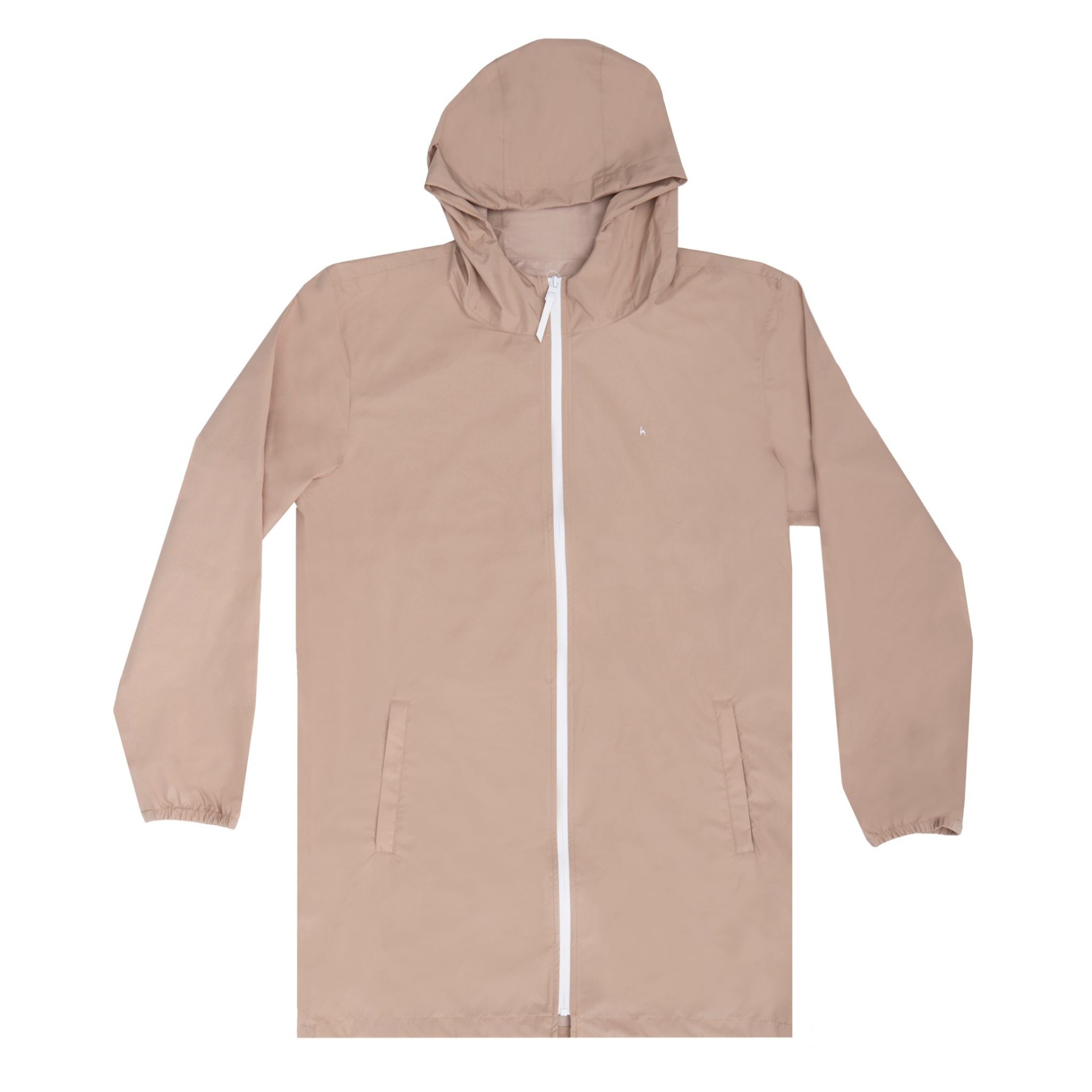 Futah - Parka Impermeável Bege (1)