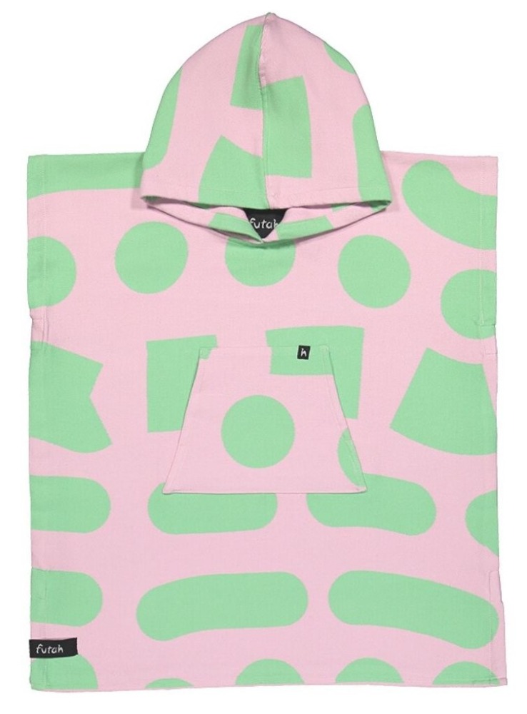 BIG SHELLS_PINK_KIDS PONCHO_5600373067928_1