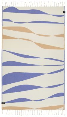 Futah - Sea Storm Mocha Single Towel