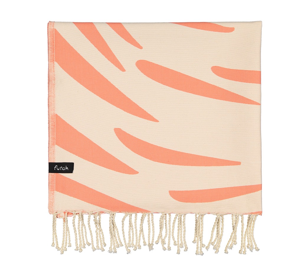 SHOAL_CORAL_SINGLE BEACH TOWEL_5600373066693_4