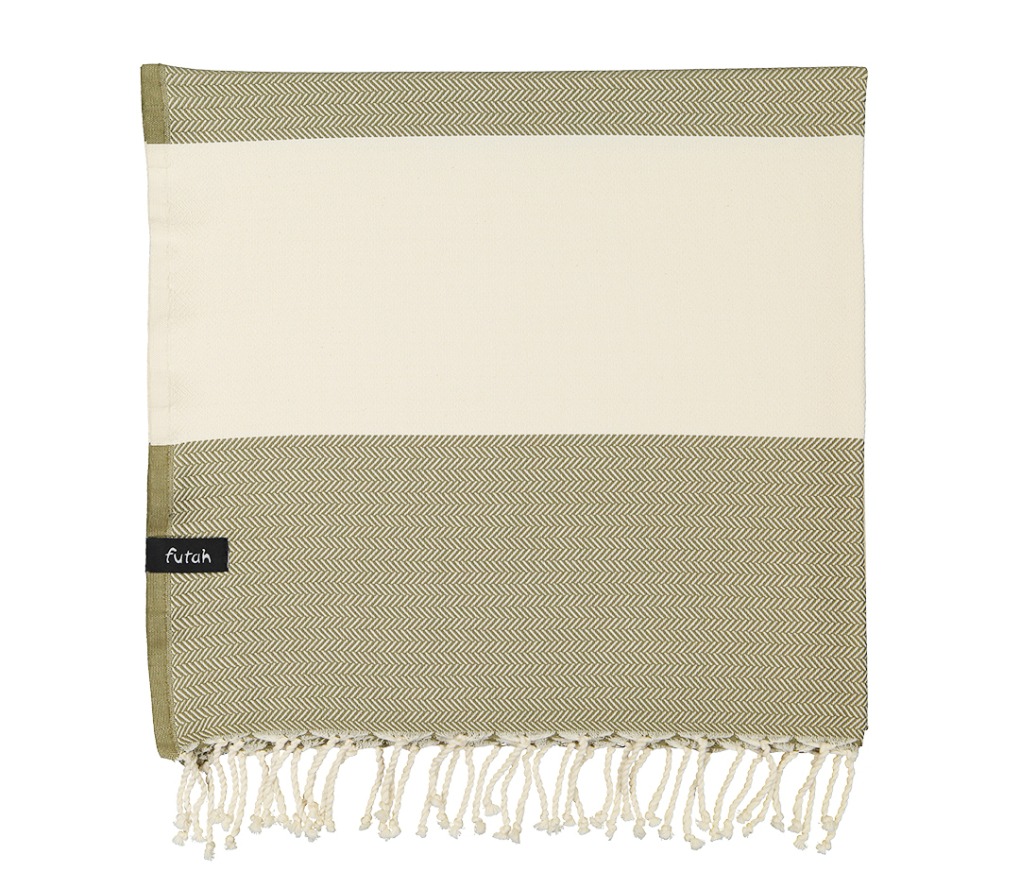 SET_OLIVE_SINGLE BEACH TOWEL_5600373066969_2