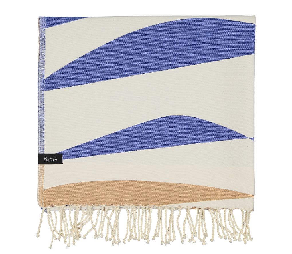 SEA STORM_MOCHA & BLUE_SINGLE BEACH TOWEL_5600373066846_3