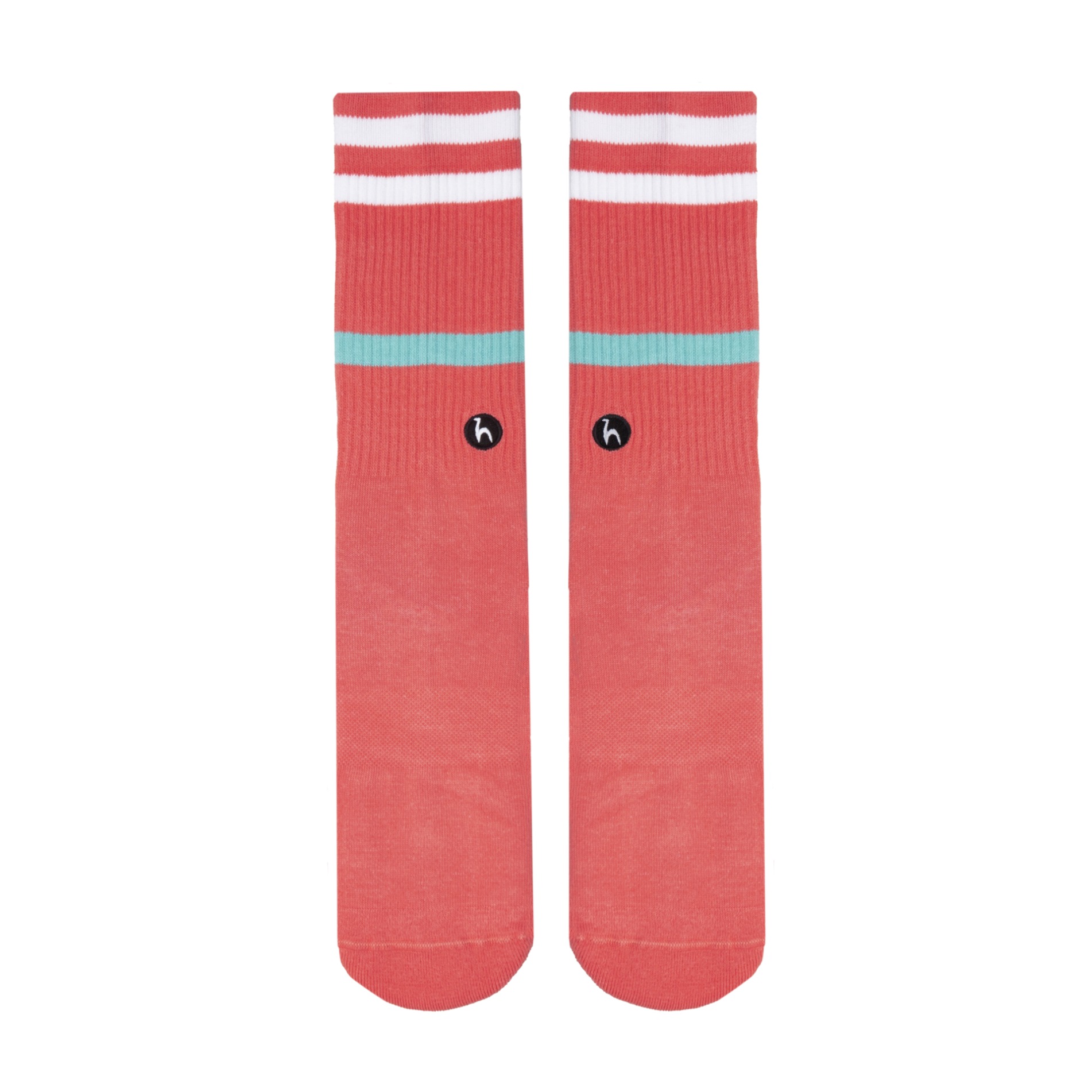 Futah - Meias Stripes Coral (2)