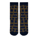 Big Shells Blue Olive Socks 1_min