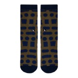 Big Shells Blue Olive Socks 1_min