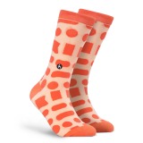 Big Shells Coral Socks_min