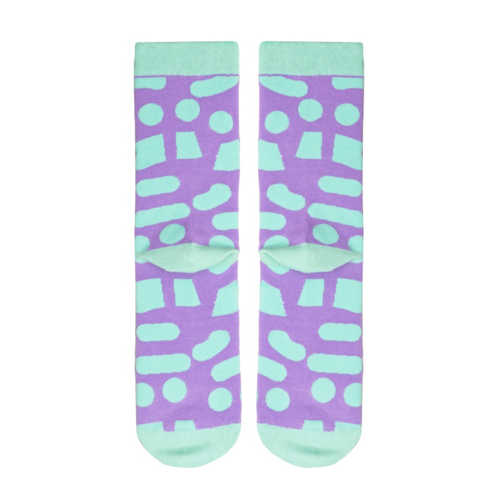 Big Shells Purple Water Socks 2