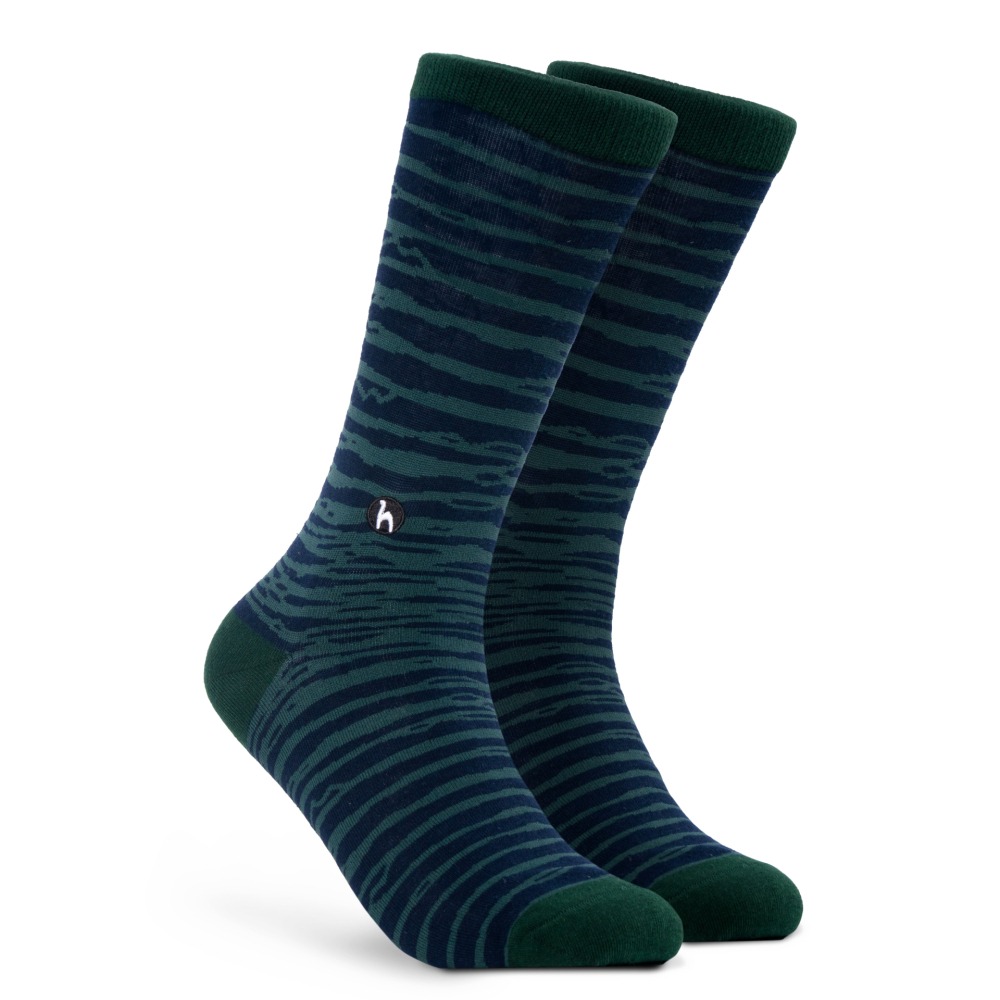 Tide Green Socks