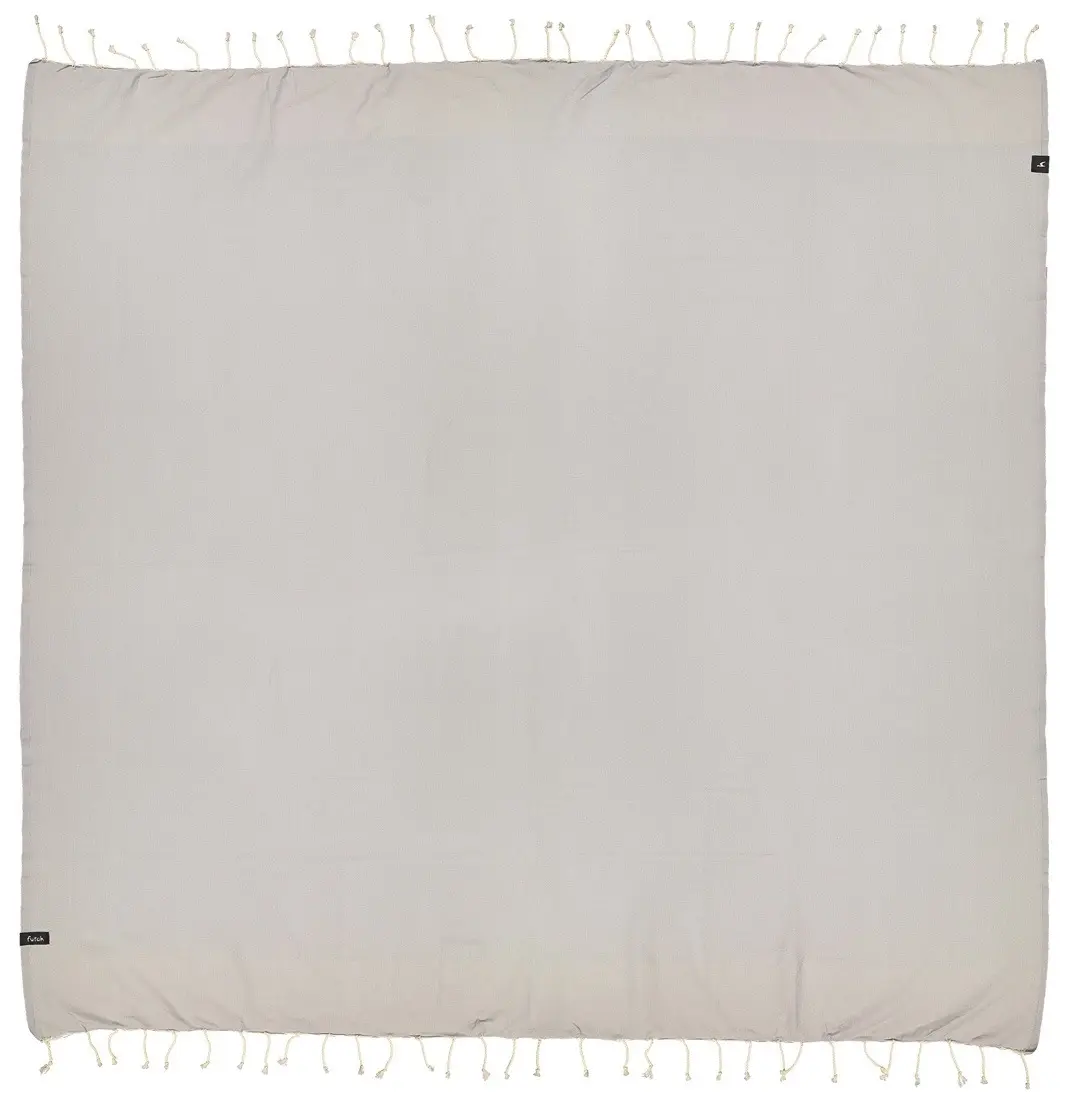 Futah - Ericeira Cinza Toalha Grande  (1)