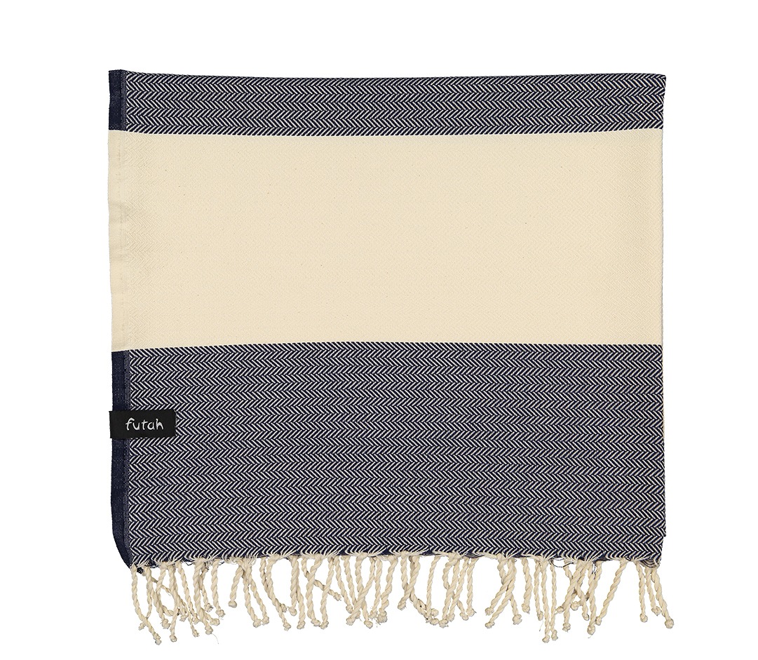 Futah - Set Azul Toalha Grande  (2)