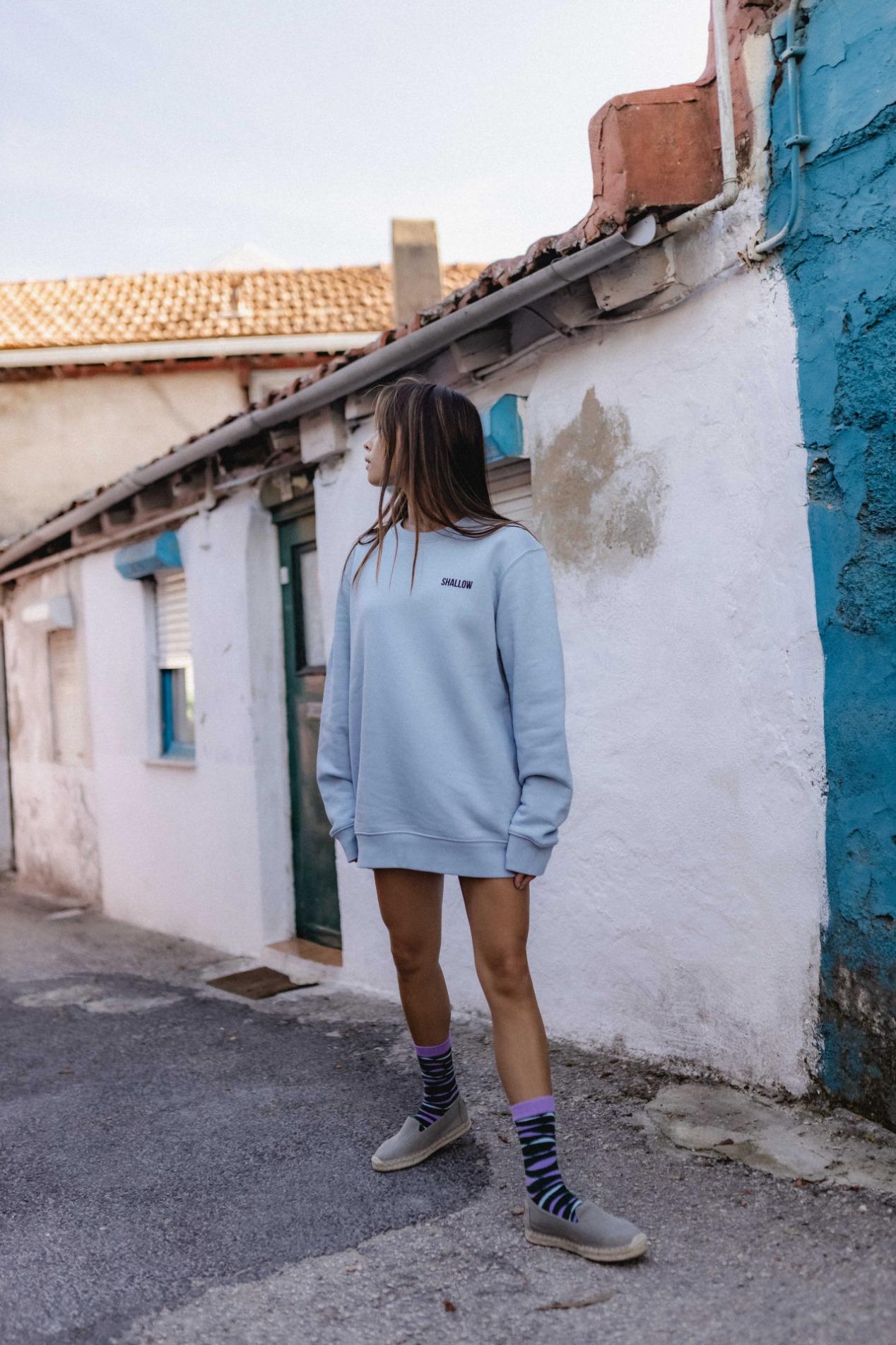 Futah - Organic Cotton Sweatshirt - Shallow (1)
