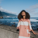 _DSC3927 BEACH TOWEL Poncho Set Coral 2_min