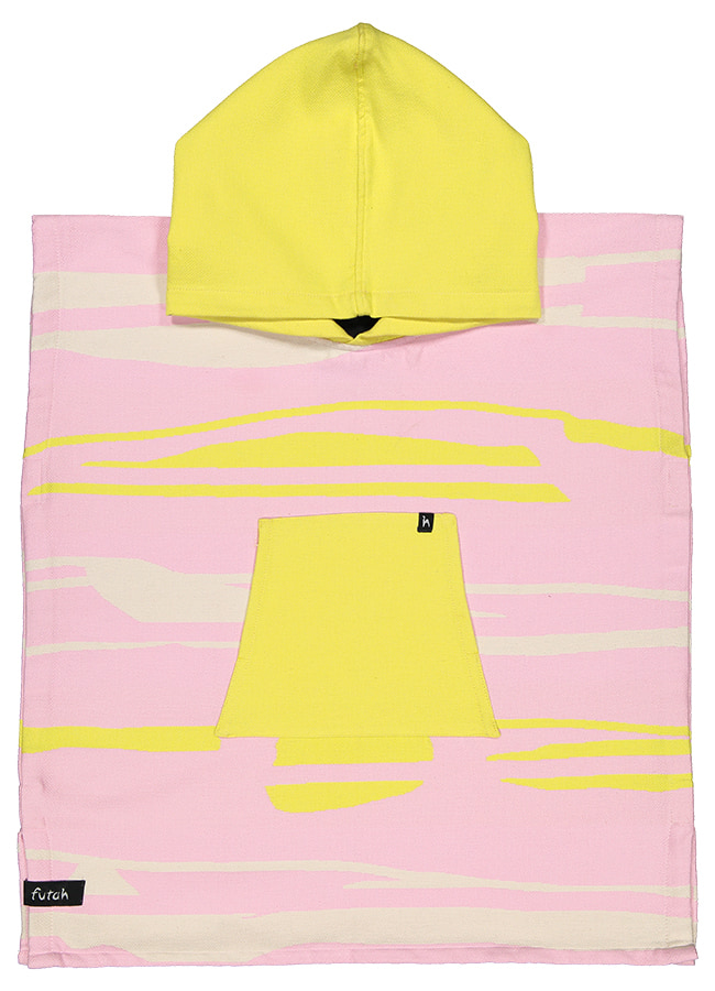 Futah - Maure Pink Kids Poncho (1)