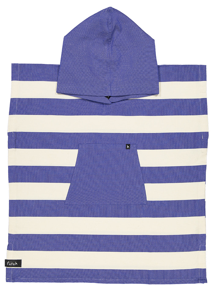 Futah - Bedu Blue Kids Poncho (1)
