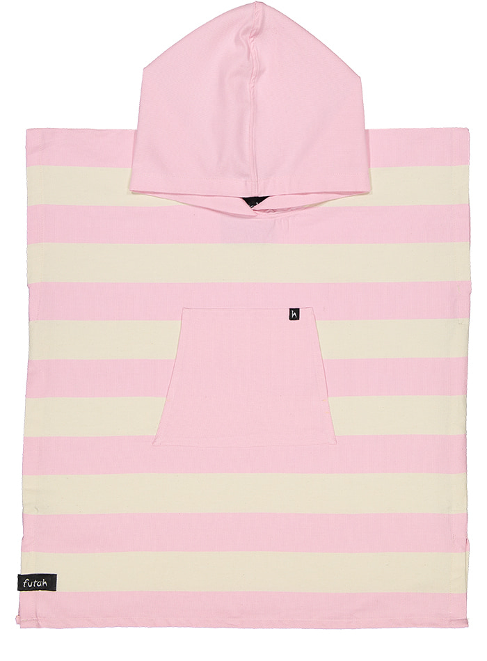 Futah - Bedu Rosa Poncho Criança (1)