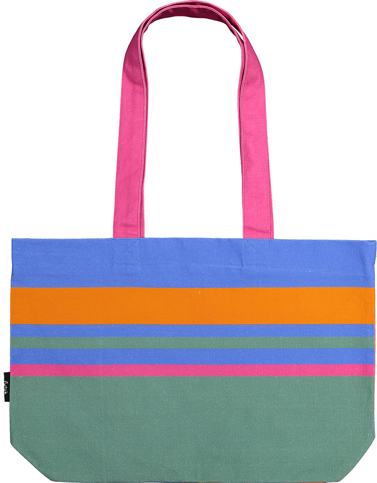 Futah - Warla Pink & Green Bag (1)