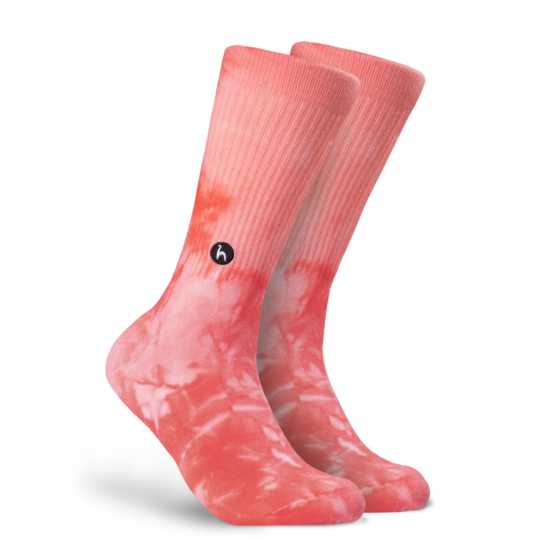 Futah - Meias Tie Dye Coral (1)