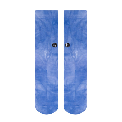 Tie Dye Blue Socks (2)