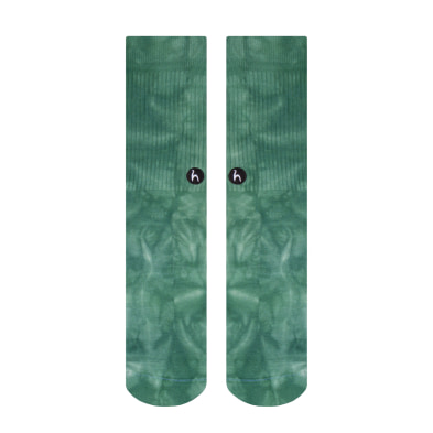 Tie Dye Green Socks (2)