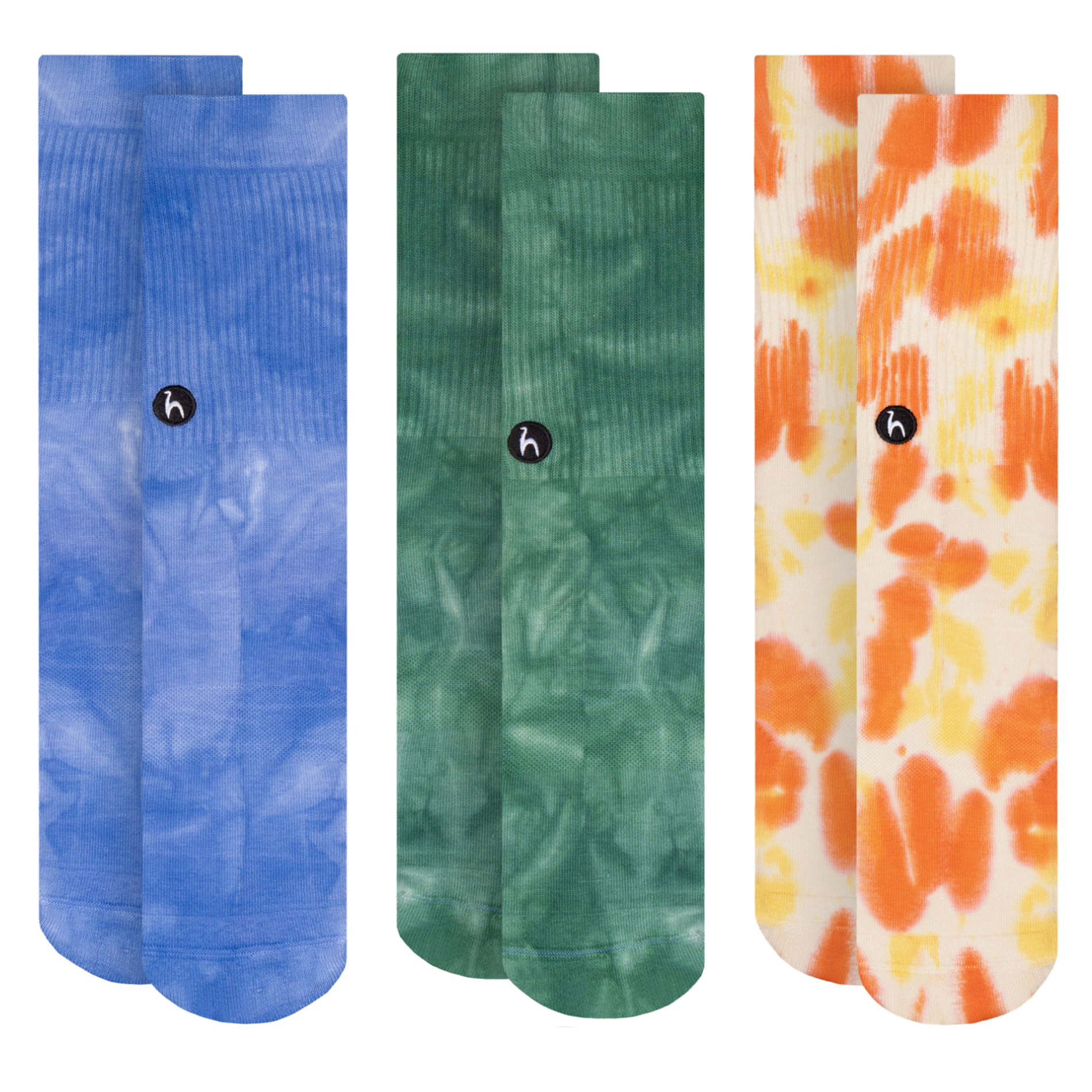 Futah - 3-Pack Tie Dye Socks B (1)