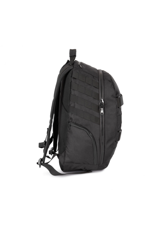 Black Backpack side
