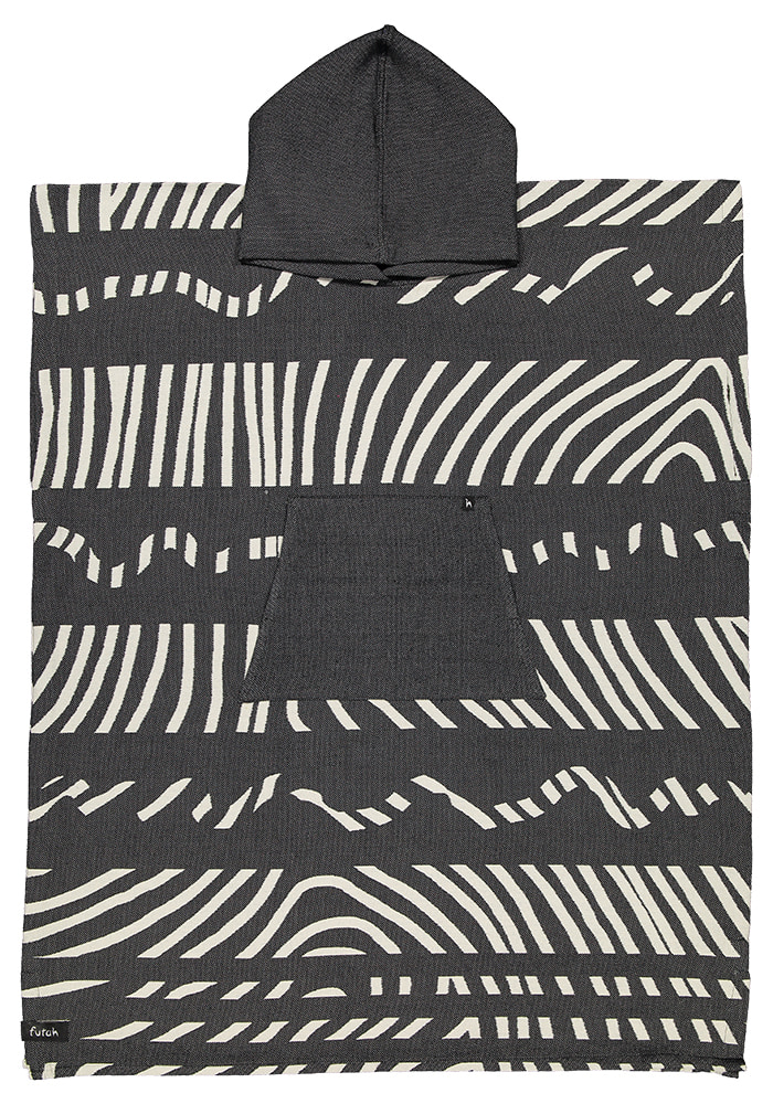 Futah - Dierma Black Adult Poncho (1)