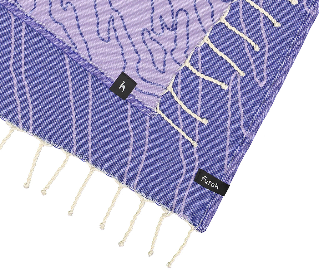 Futah - Kalahari Violet Individual Towel (6)