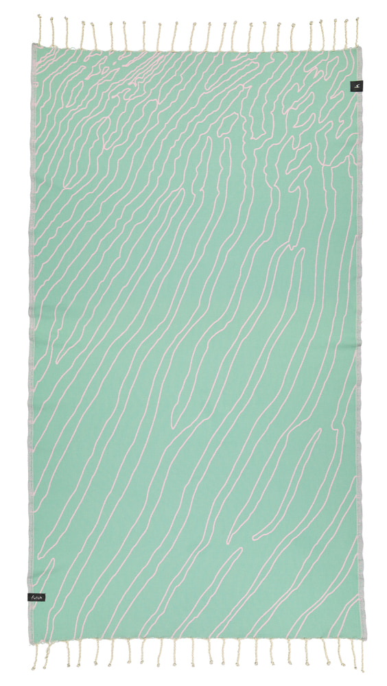 5600373069878_KALAHARI DESERT GREEN & ROSE SINGLE TOWEL_1
