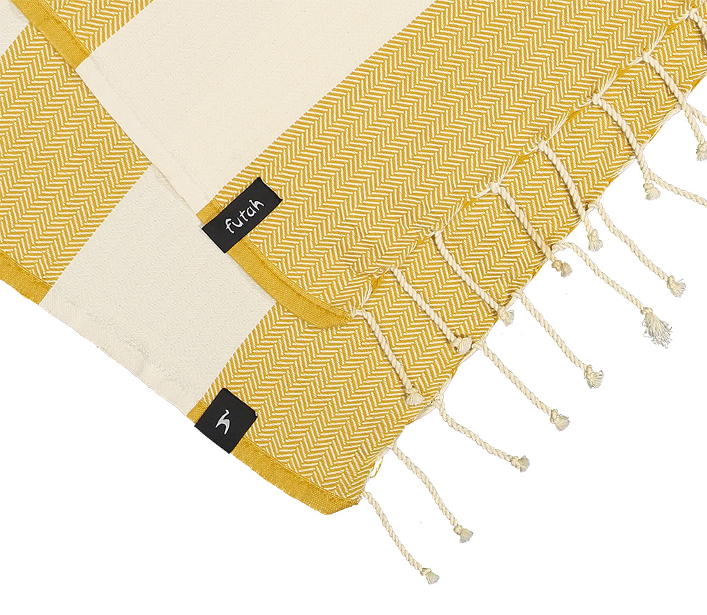 5600876520210_BEDU MUSTARD INDIVIDUAL BEACH TOWEL_2