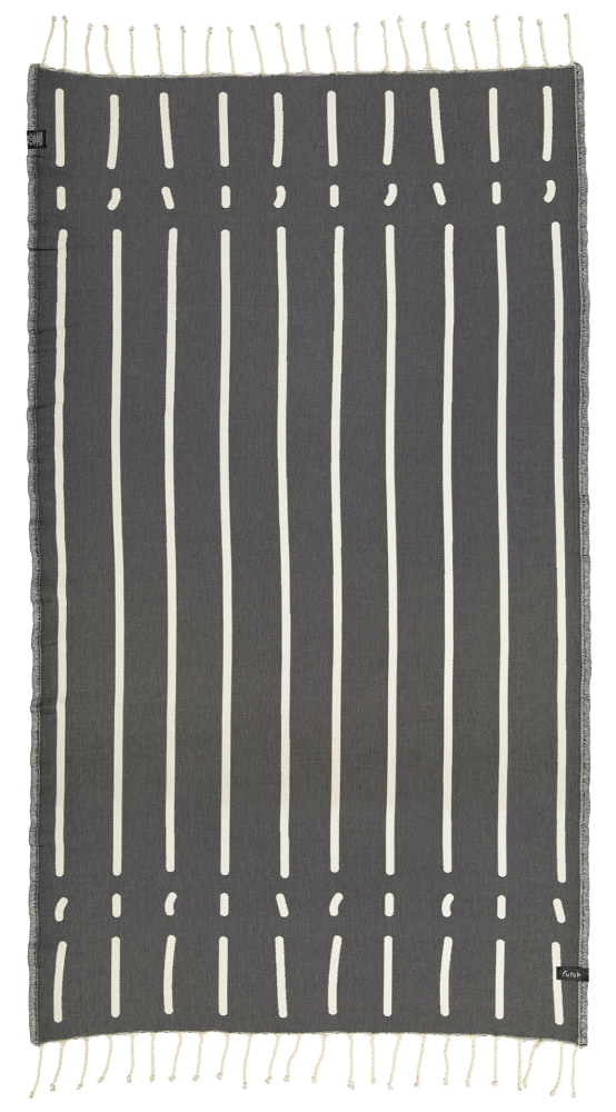 5600876520050_NEFUA BLACK & WHITE SINGLE TOWEL_2