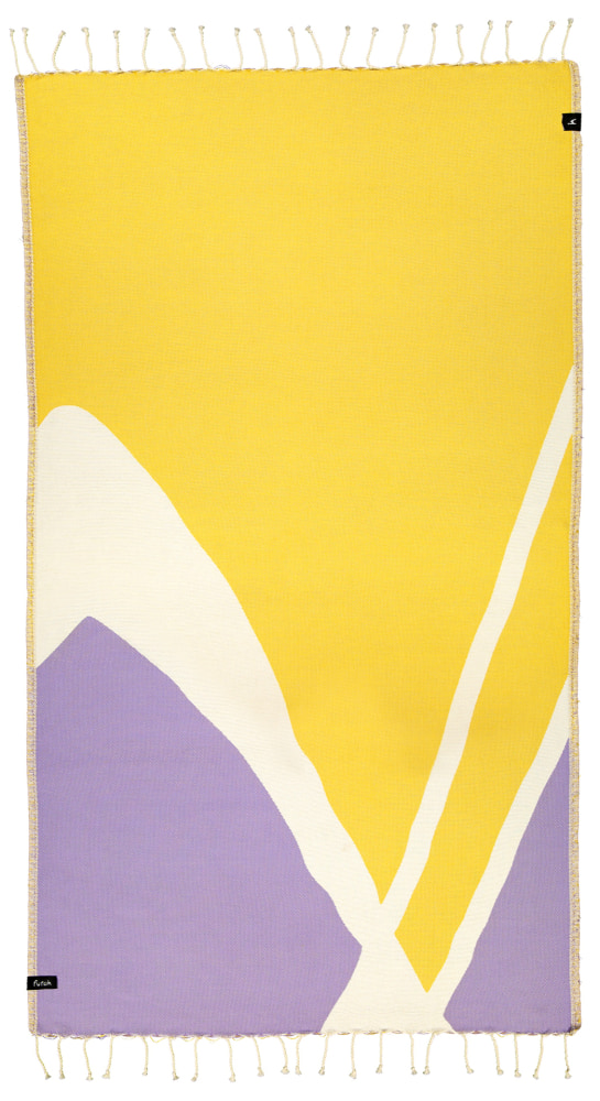 5600373069816_GOBI MUSTARD & VIOLET SINGLE TOWEL_1