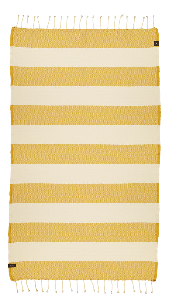 5600876520210_BEDU MUSTARD INDIVIDUAL BEACH TOWEL_1